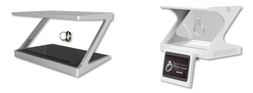 “180度全息柜”