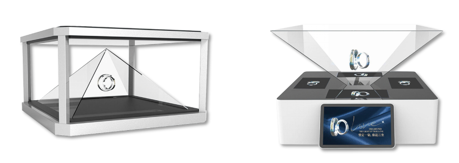 “360度全息展示柜”